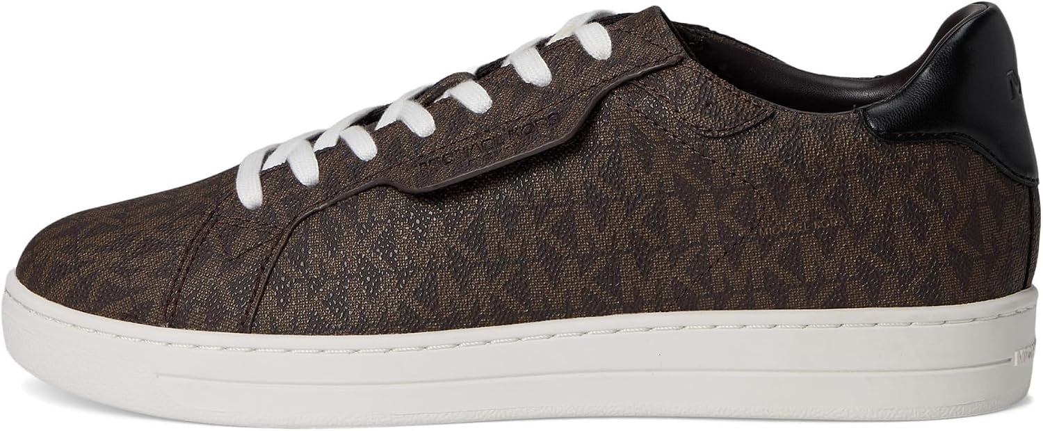 image:imageMichael Kors Mens Keating Lace Up SneakersMk SignatureBrown