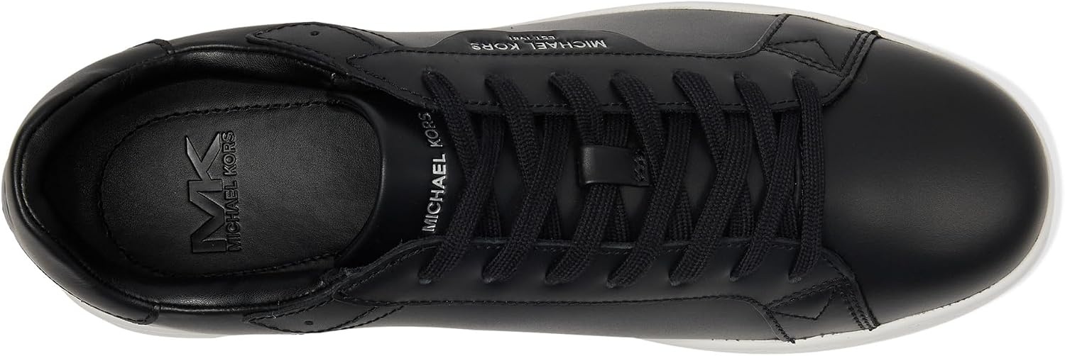 image:imageMichael Kors Mens Keating Lace Up SneakersVachetta LeatherBlack
