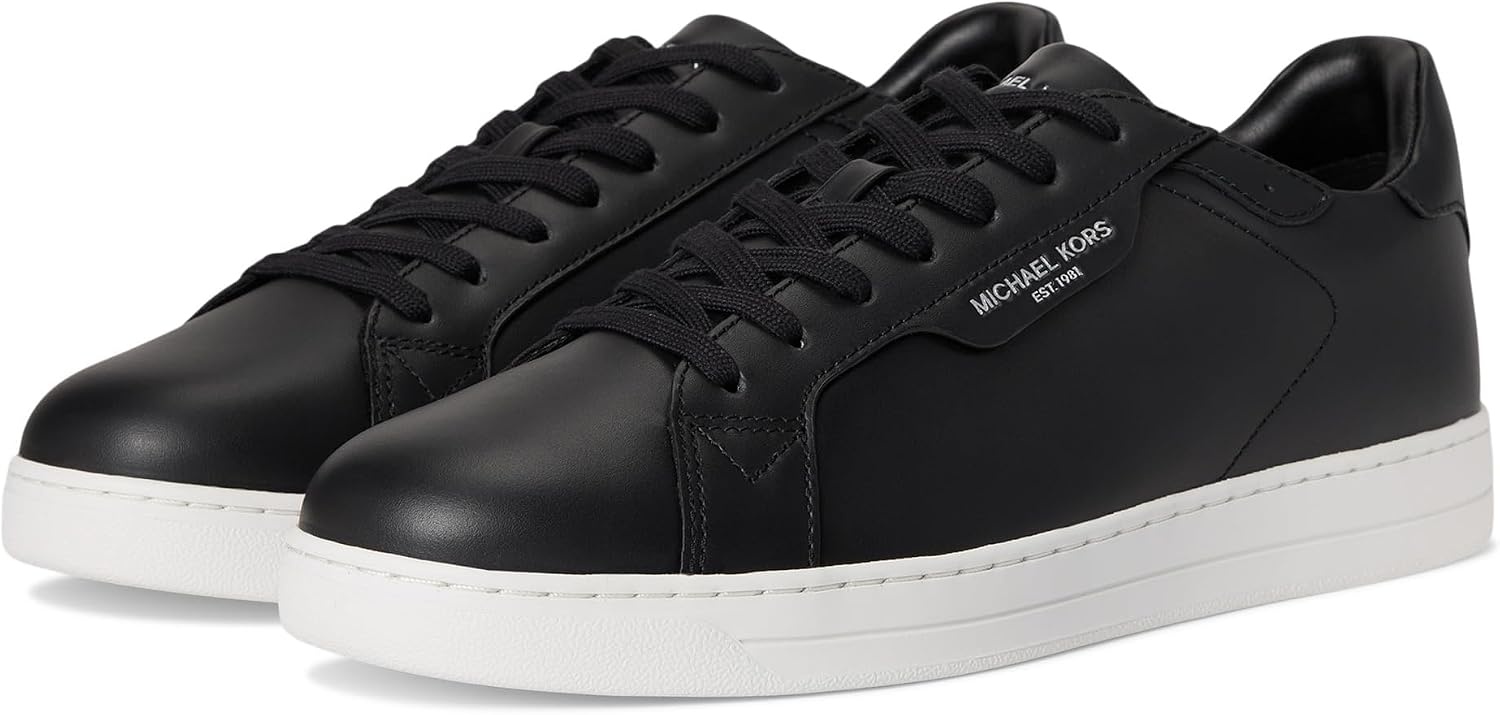 image:imageMichael Kors Mens Keating Lace Up SneakersVachetta LeatherBlack