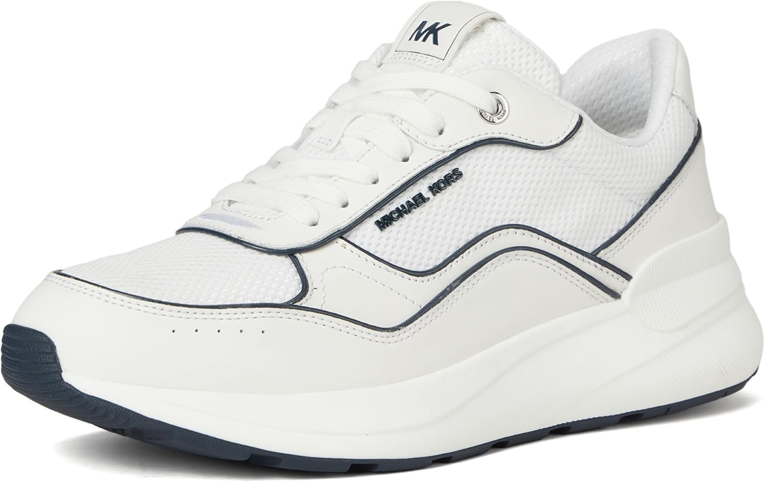 image:imageMichael Kors Mens Trevor TrainerOptic WhiteNavy