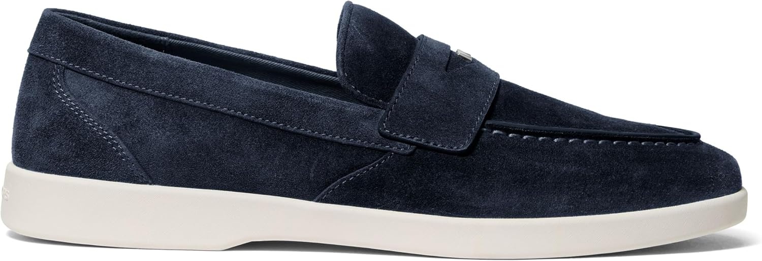 image:imageMichael Kors Mens Wesley Slip onLeatherDress Blues