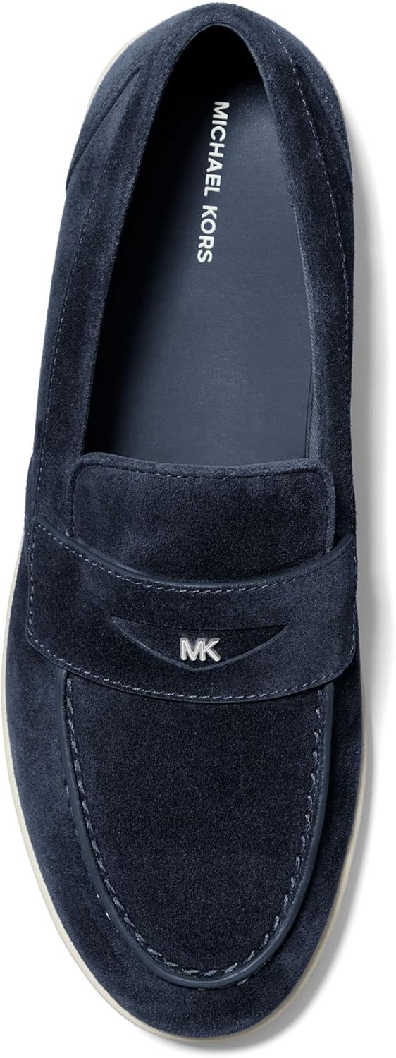 image:imageMichael Kors Mens Wesley Slip onLeatherDress Blues
