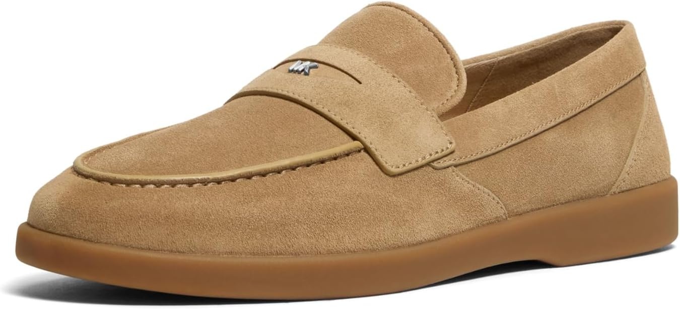 image:imageMichael Kors Mens Wesley Slip onSuedeKhaki