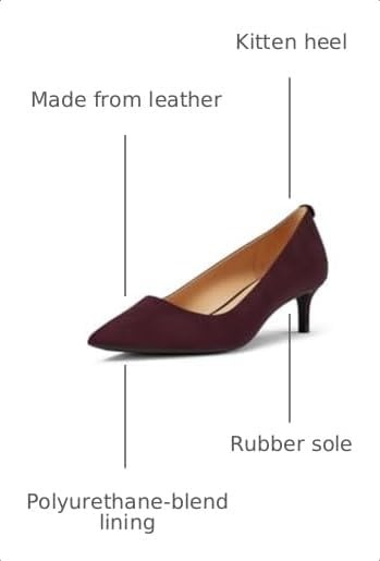 image:imageMichael Kors Womens Alina Flex Kitten PumpOxbloodSuede