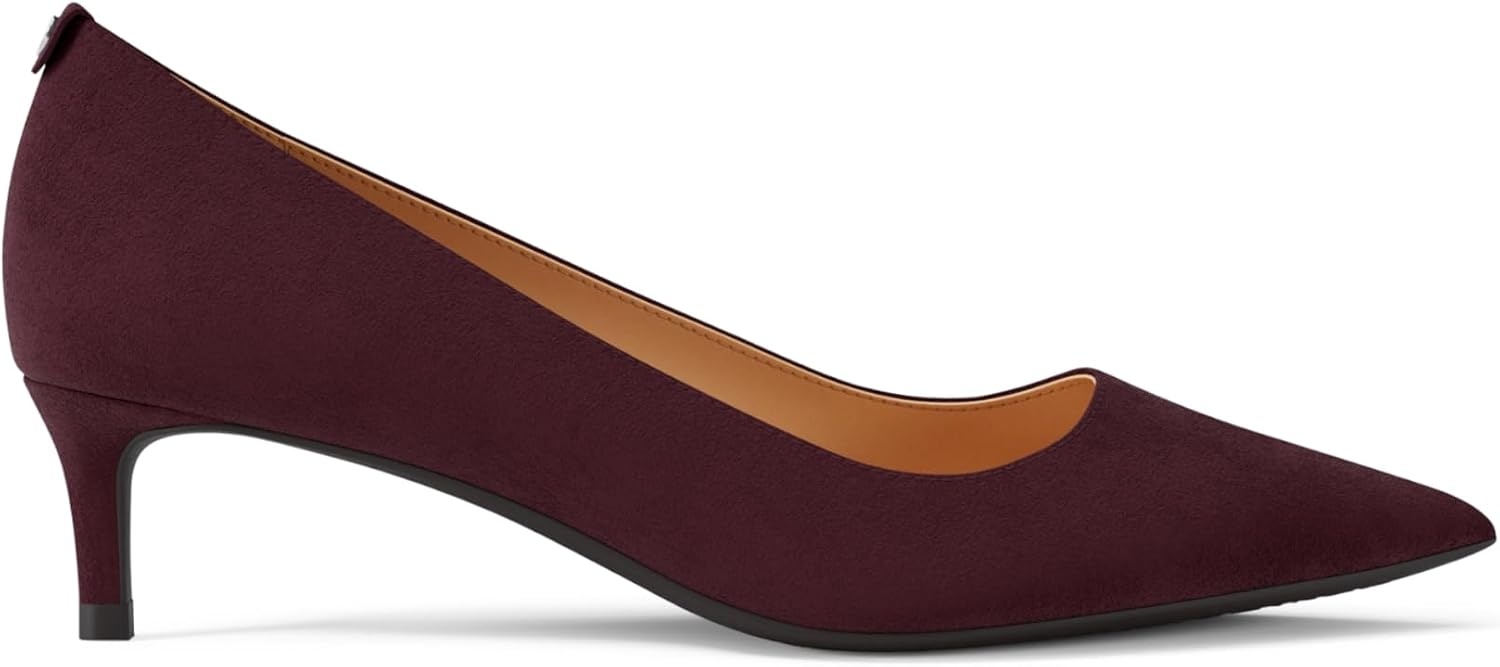 image:imageMichael Kors Womens Alina Flex Kitten PumpOxbloodSuede