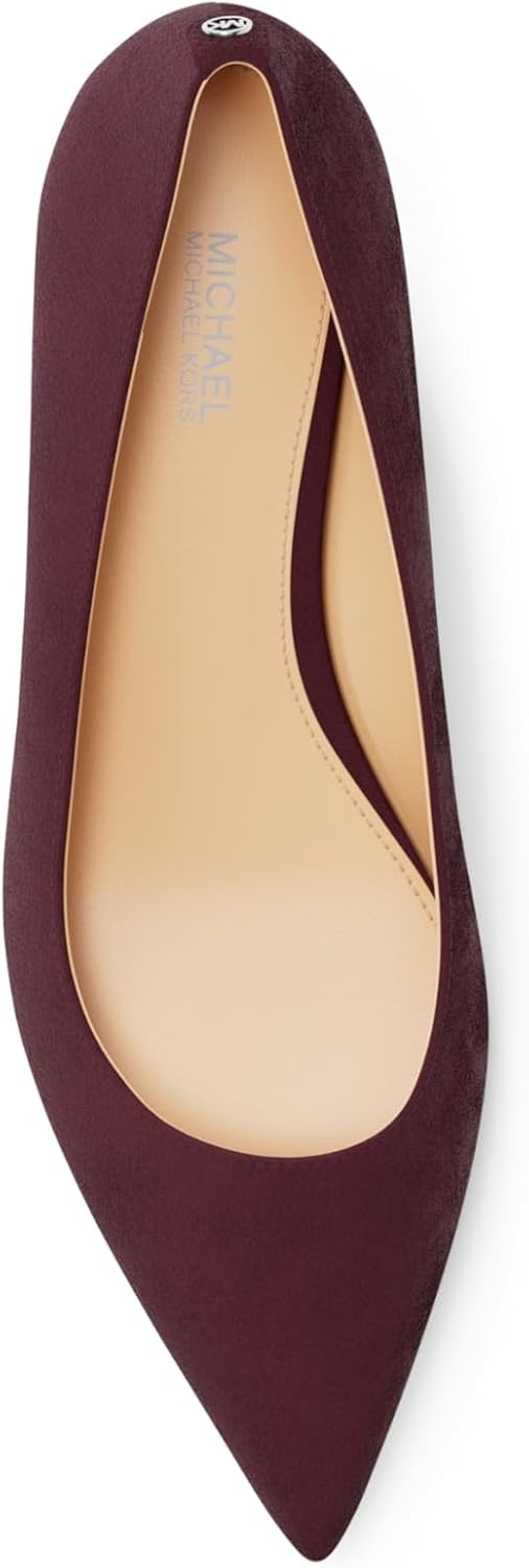 image:imageMichael Kors Womens Alina Flex Kitten PumpOxbloodSuede