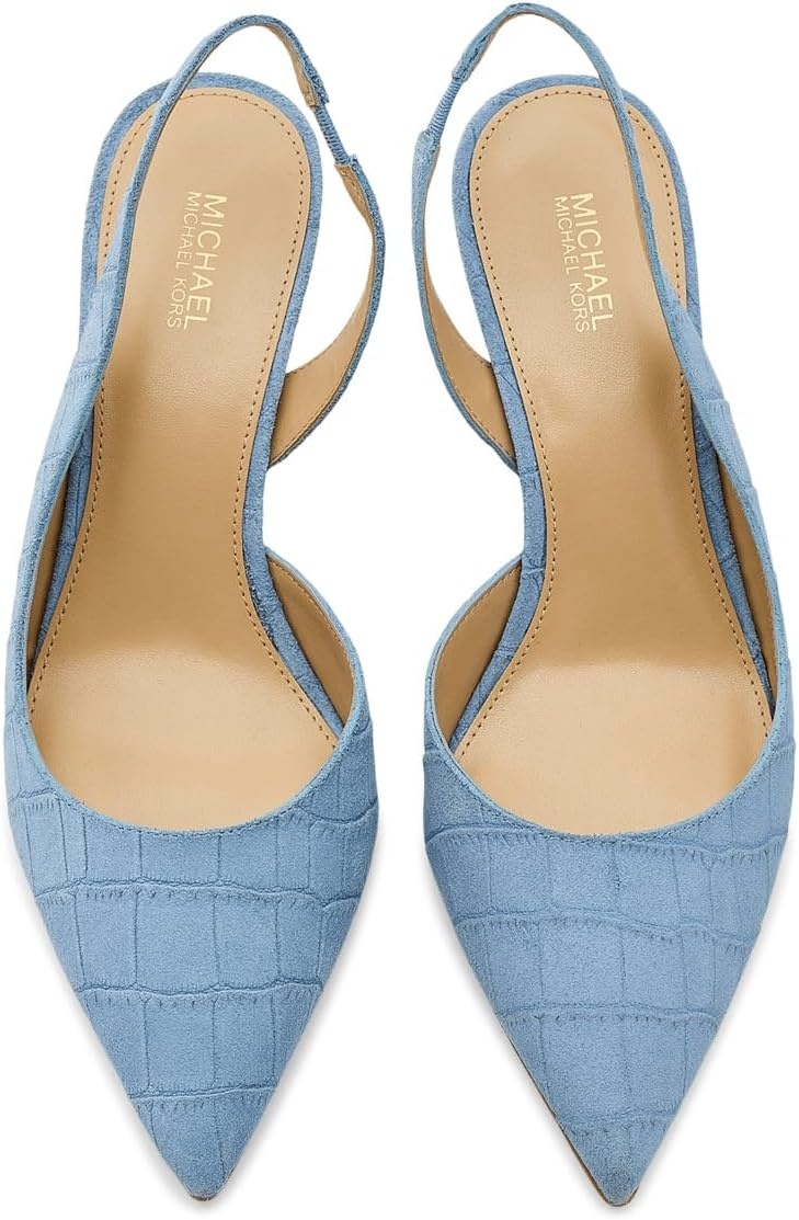 image:imageMichael Kors Womens Alina Flex Sling Pump ShoesChambray