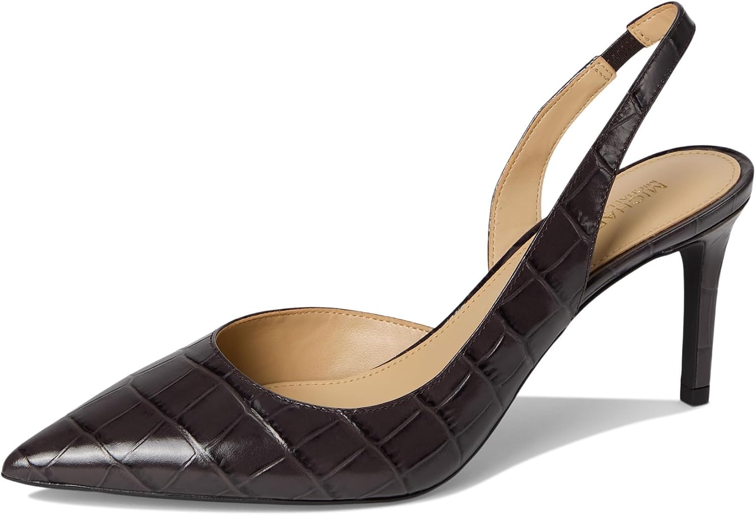 image:imageMichael Kors Womens Alina Flex Sling Pump ShoesChocolate