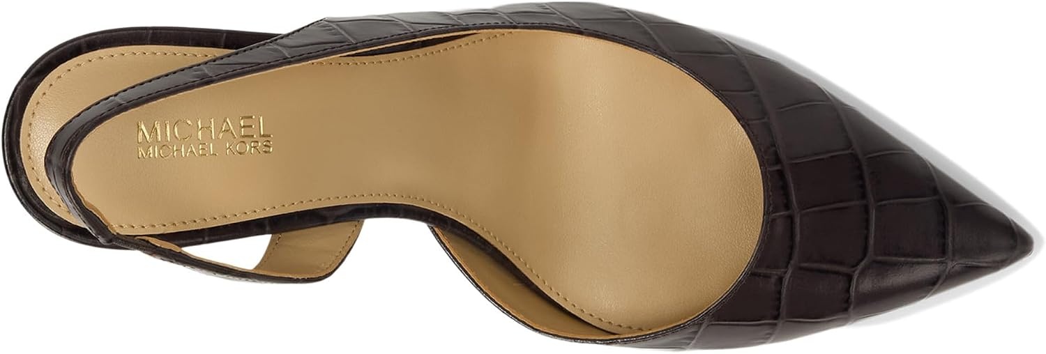 image:imageMichael Kors Womens Alina Flex Sling Pump ShoesChocolate