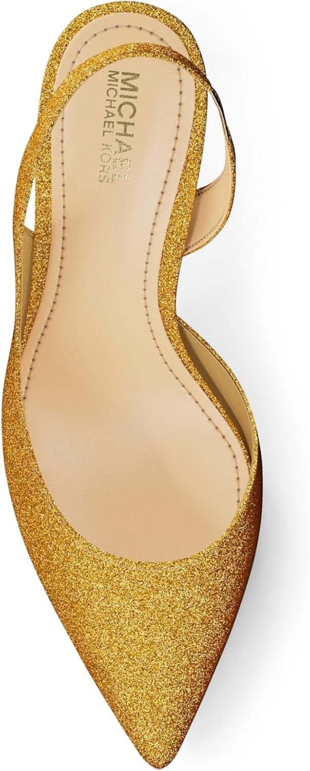 image:imageMichael Kors Womens Alina Flex Sling Pump ShoesLeatherBronze