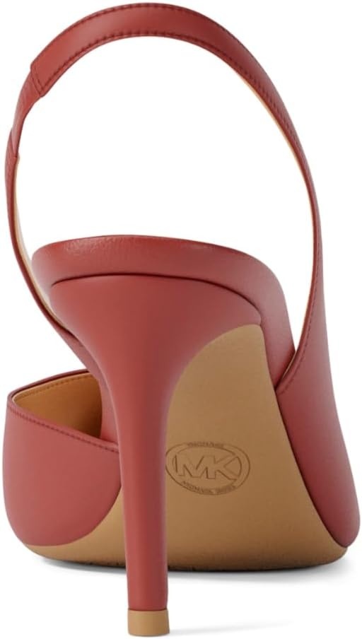 image:imageMichael Kors Womens Alina Flex Sling Pump ShoesLeatherCrimson