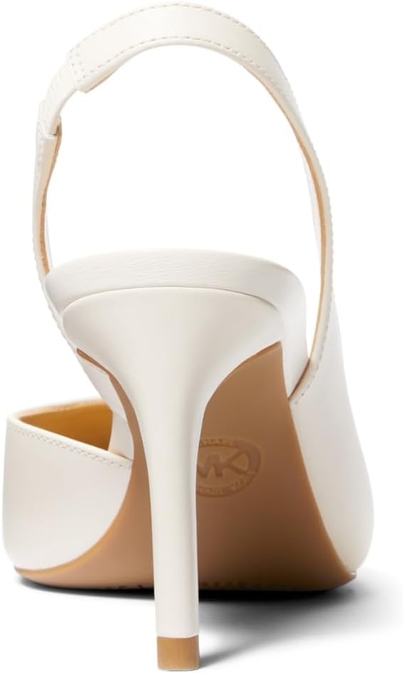 image:imageMichael Kors Womens Alina Flex Sling Pump ShoesLeatherLight Cream