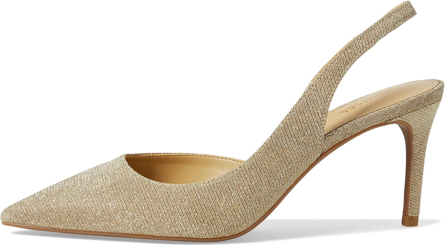 image:imageMichael Kors Womens Alina Flex Sling Pump ShoesPale Gold1