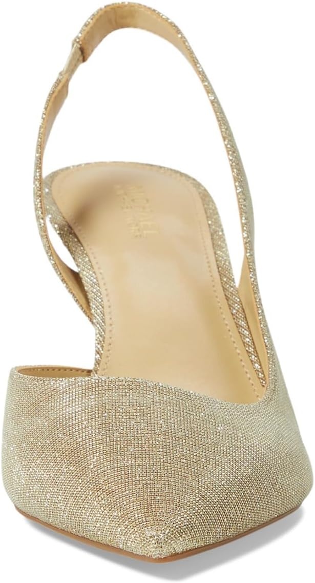 image:imageMichael Kors Womens Alina Flex Sling Pump ShoesPale Gold1