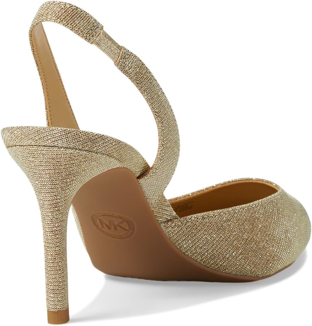 image:imageMichael Kors Womens Alina Flex Sling Pump ShoesPale Gold1