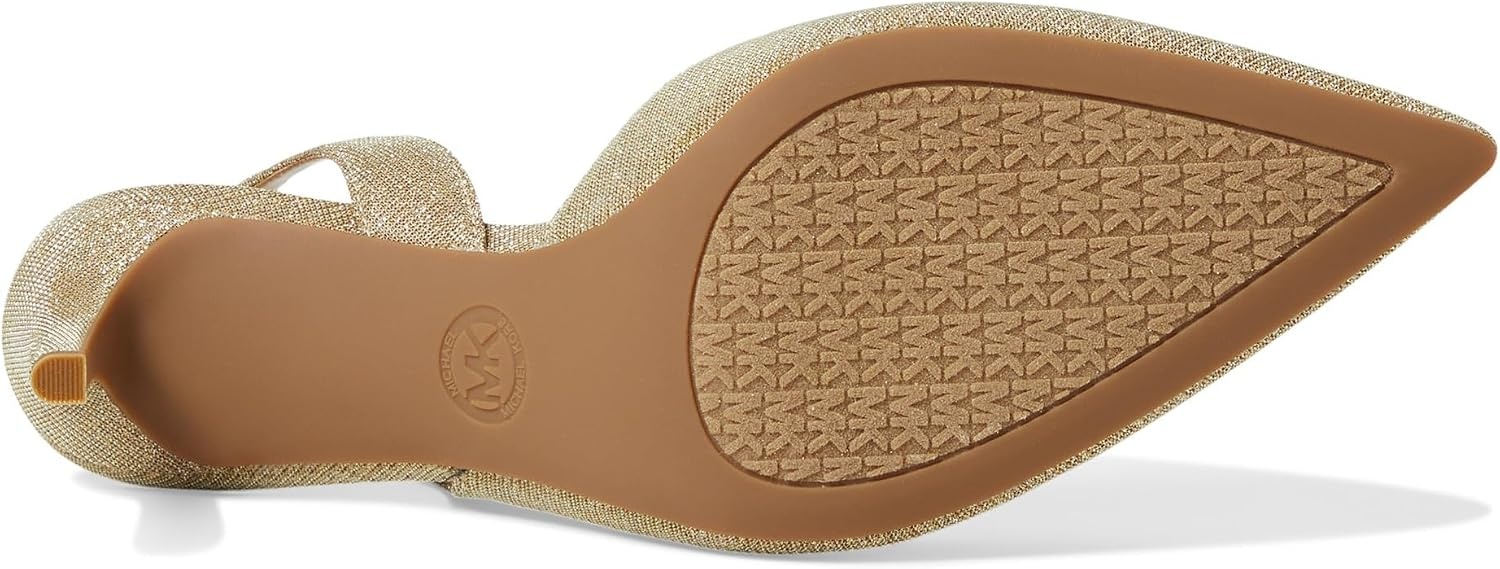 image:imageMichael Kors Womens Alina Flex Sling Pump ShoesPale Gold1