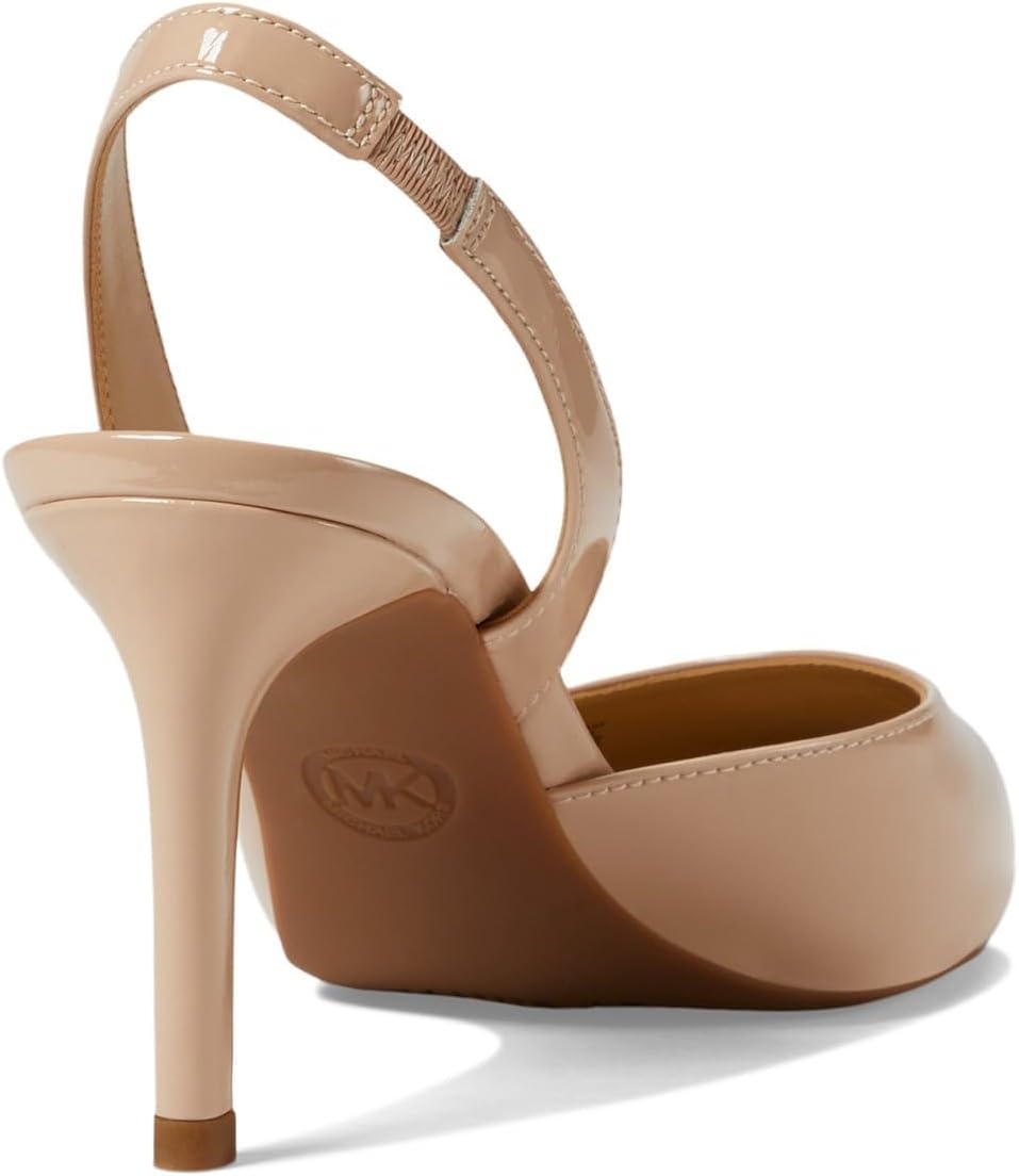 image:imageMichael Kors Womens Alina Flex Sling Pump ShoesPatent LeatherLight Blush