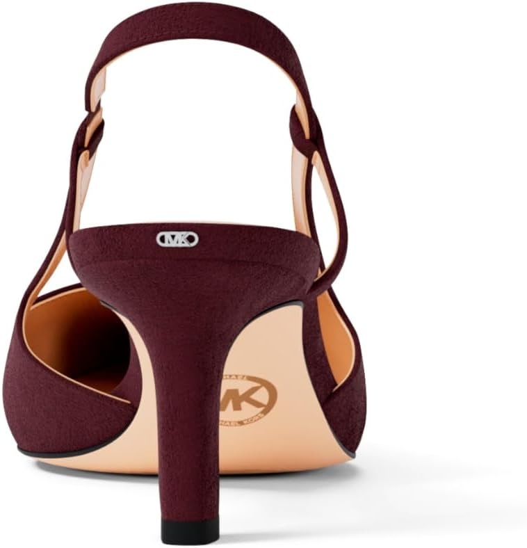 image:imageMichael Kors Womens Alora Mid Sling PumpOxblood