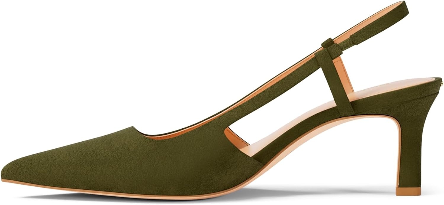 image:imageMichael Kors Womens Alora Mid Sling PumpPistachio