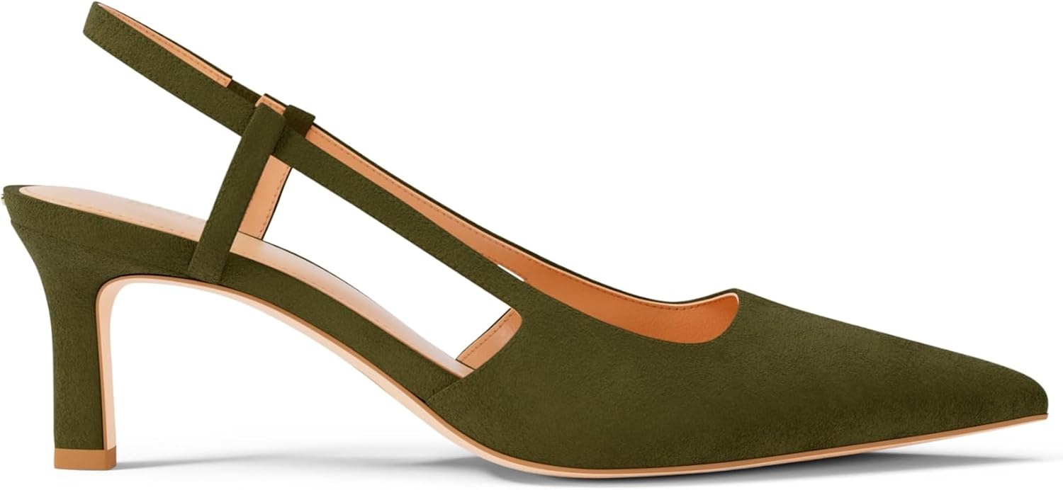 image:imageMichael Kors Womens Alora Mid Sling PumpPistachio