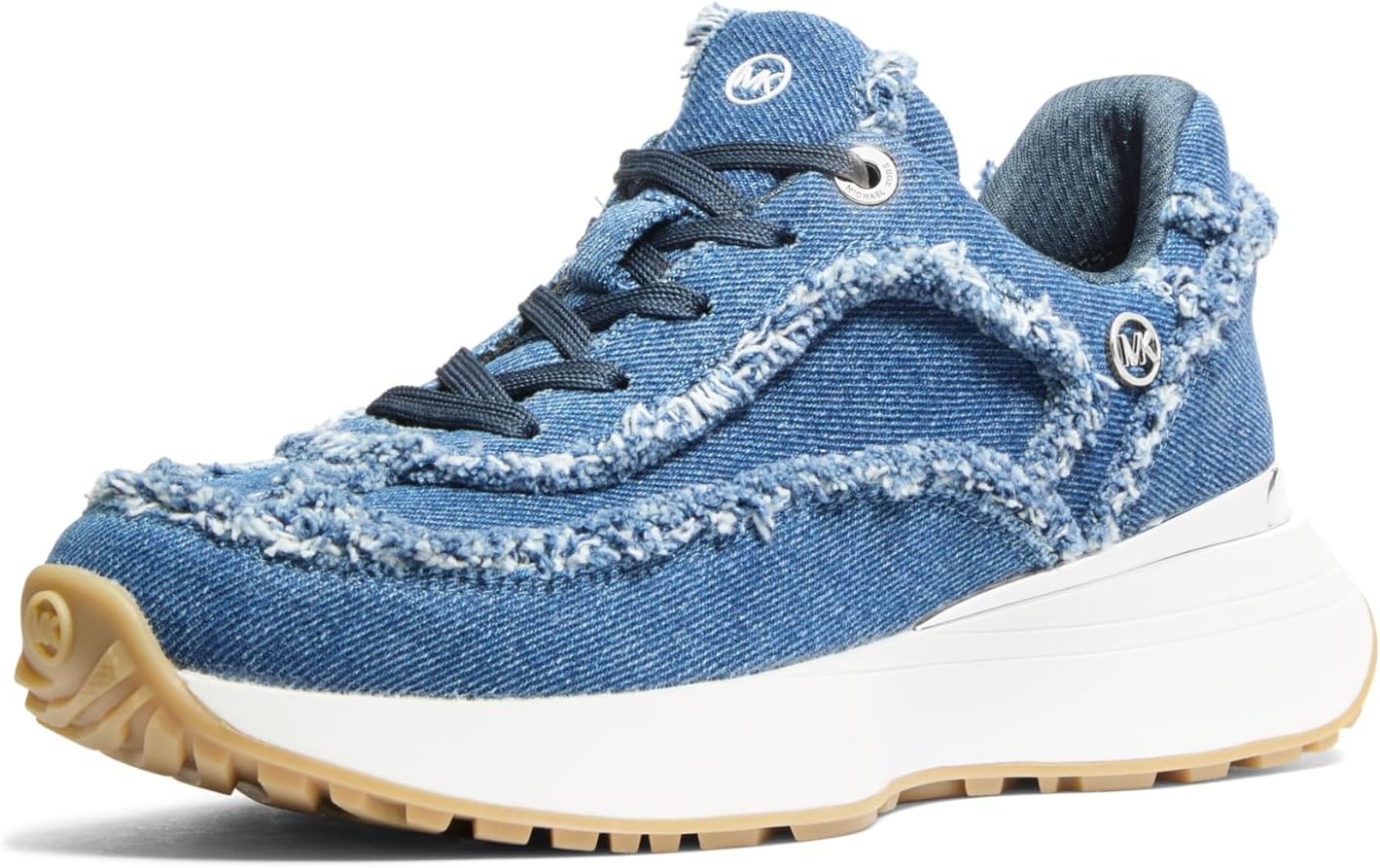 image:imageMichael Kors Womens Ari TrainerFrayed DenimDenim