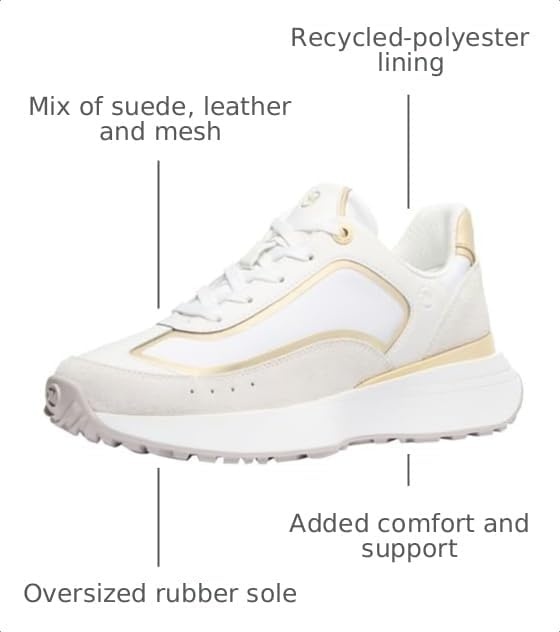 image:imageMichael Kors Womens Ari TrainerOptical White