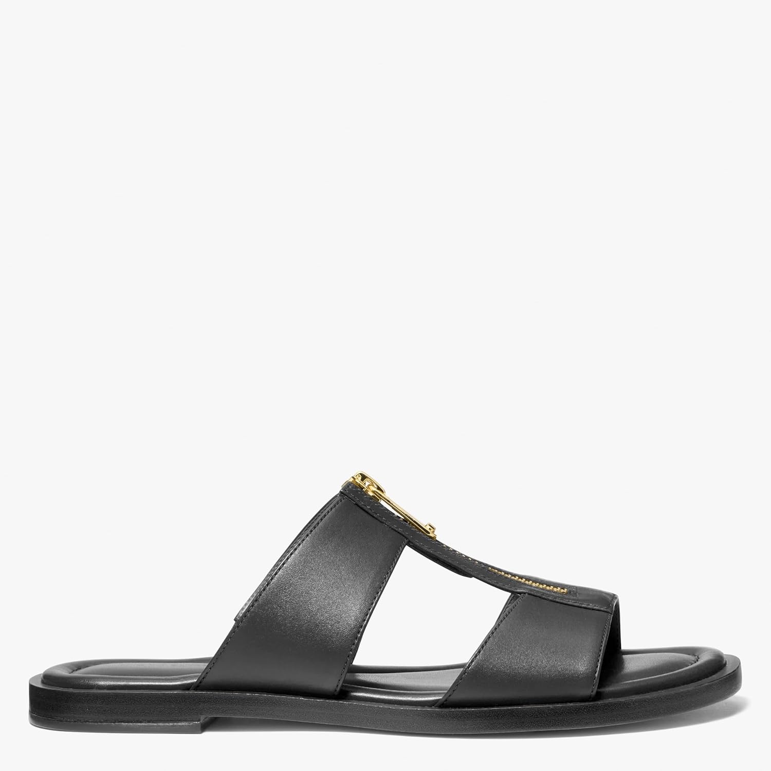 image:imageMichael Kors Womens Berkley Flat SandalLeatherBlack