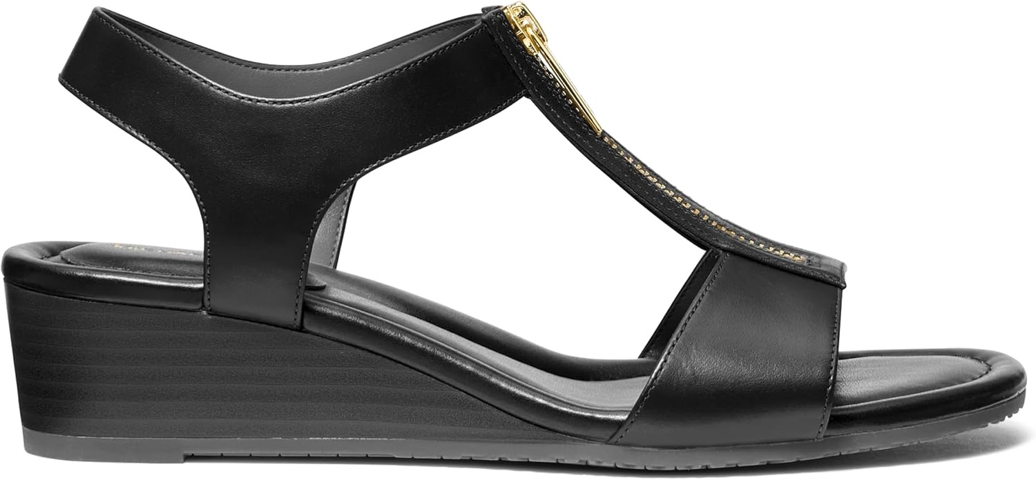 image:imageMichael Kors Womens Berkley Wedge SandalBlack