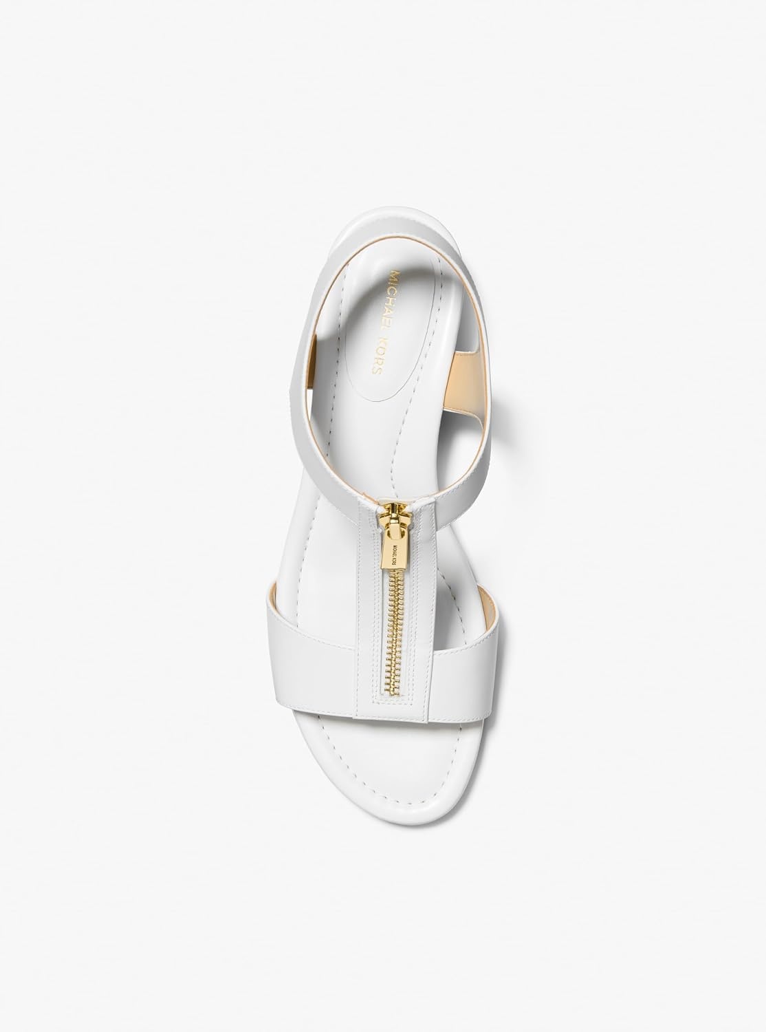 image:imageMichael Kors Womens Berkley Wedge SandalOptical White