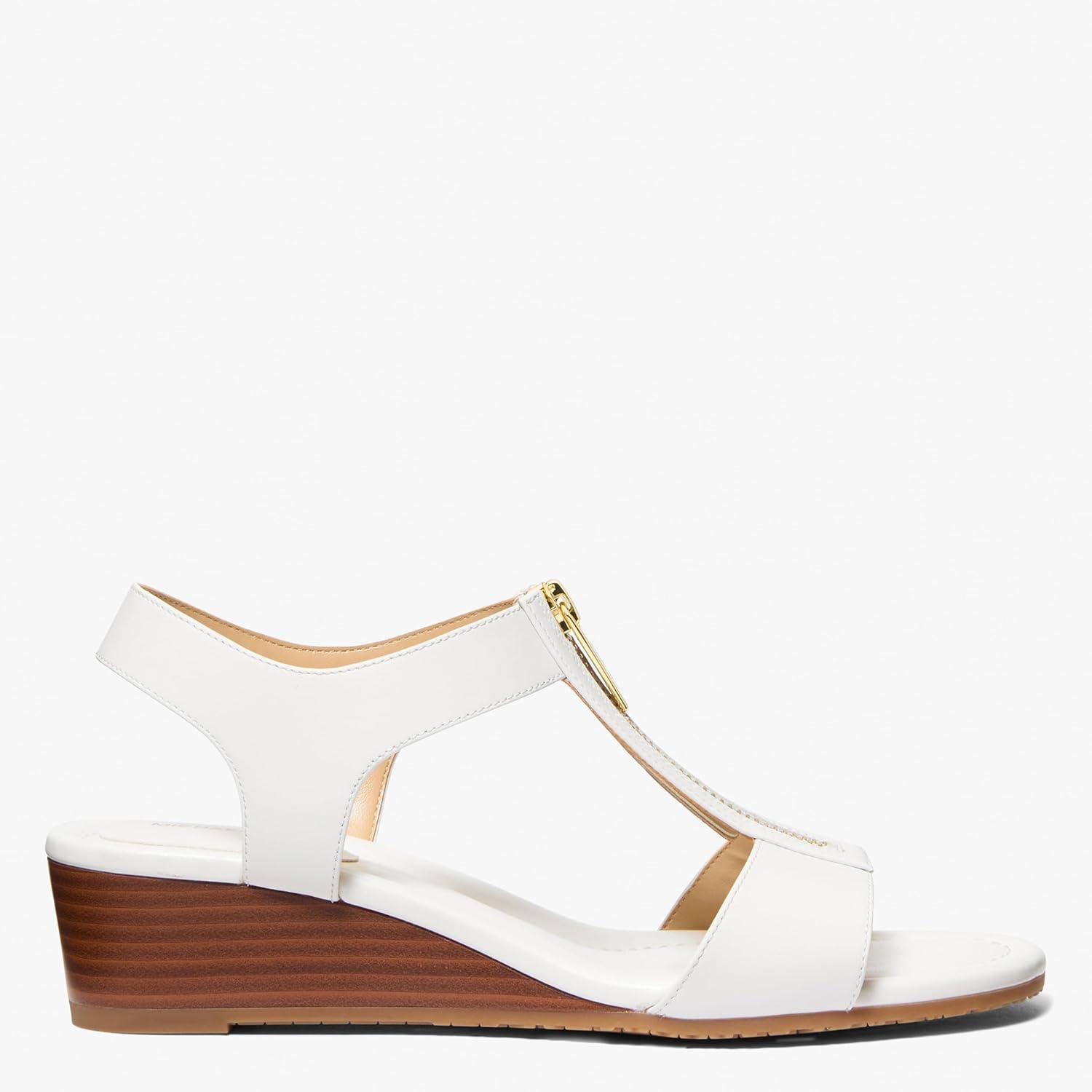 image:imageMichael Kors Womens Berkley Wedge SandalOptical White