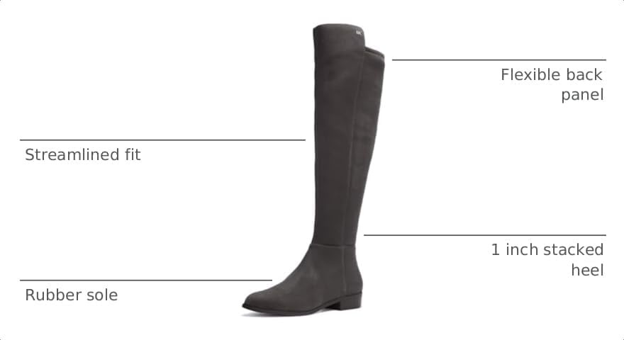 image:imageMichael Kors Womens Bromley Flat BootCharcoal