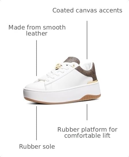 image:imageMichael Kors Womens Dottie Lace Up SneakerBrown