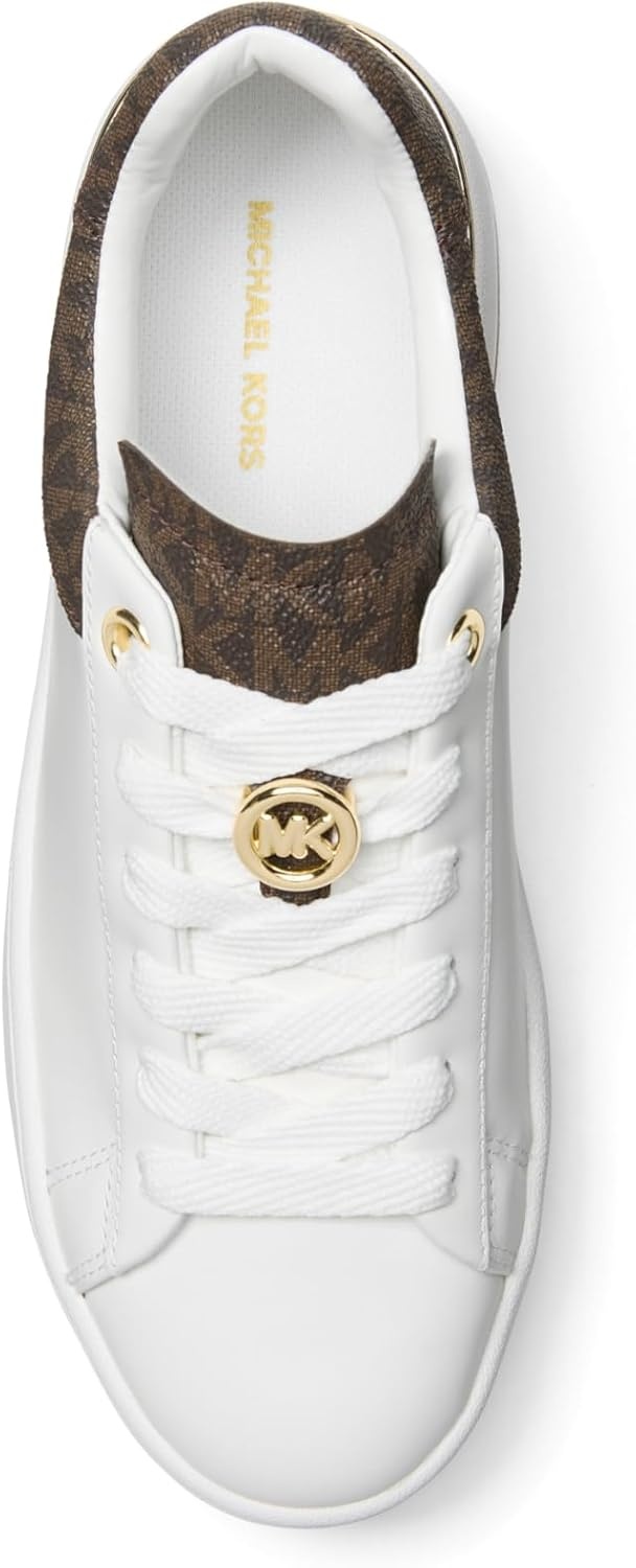 image:imageMichael Kors Womens Dottie Lace Up SneakerBrown