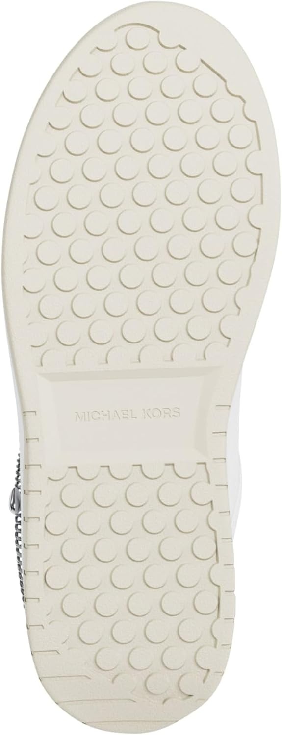 image:imageMichael Kors Womens Dottie Lace Up SneakerHeart ChainOptic White