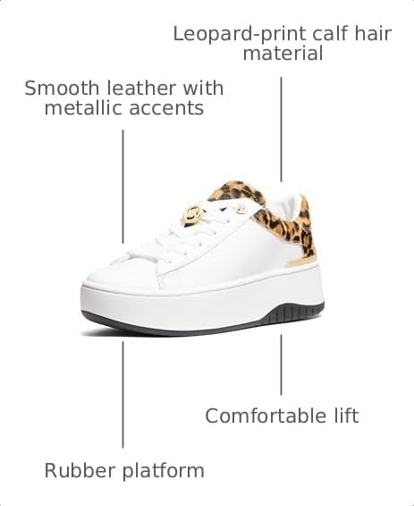 image:imageMichael Kors Womens Dottie Lace Up SneakerMarigold