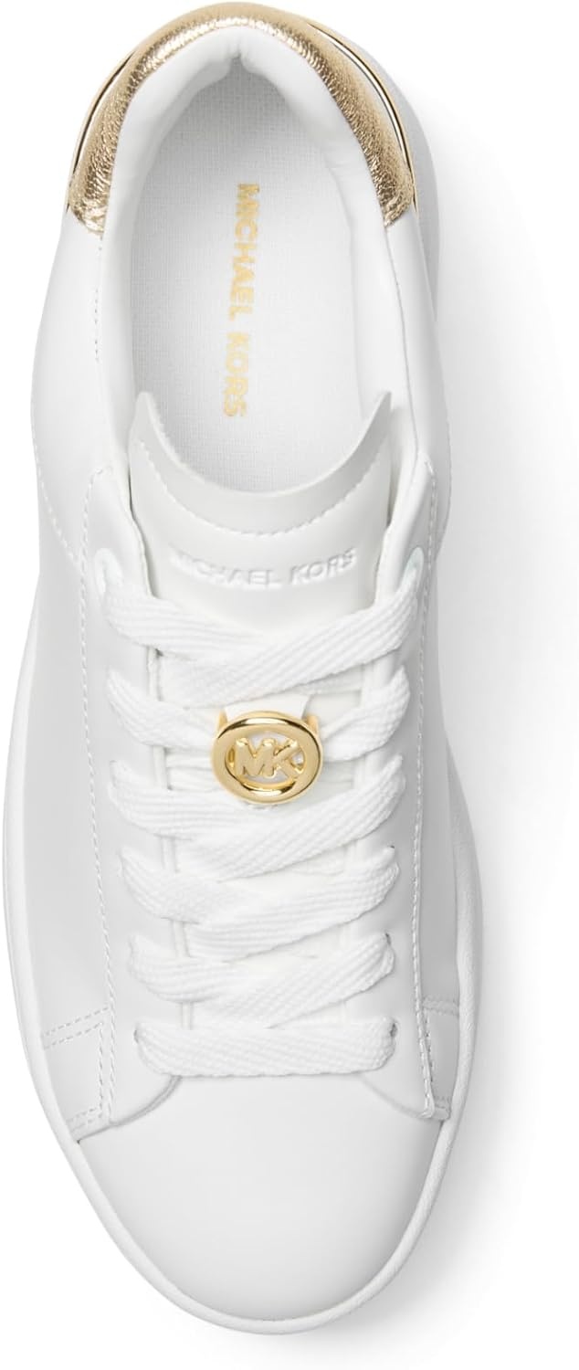 image:imageMichael Kors Womens Dottie Lace Up SneakerPale Gold
