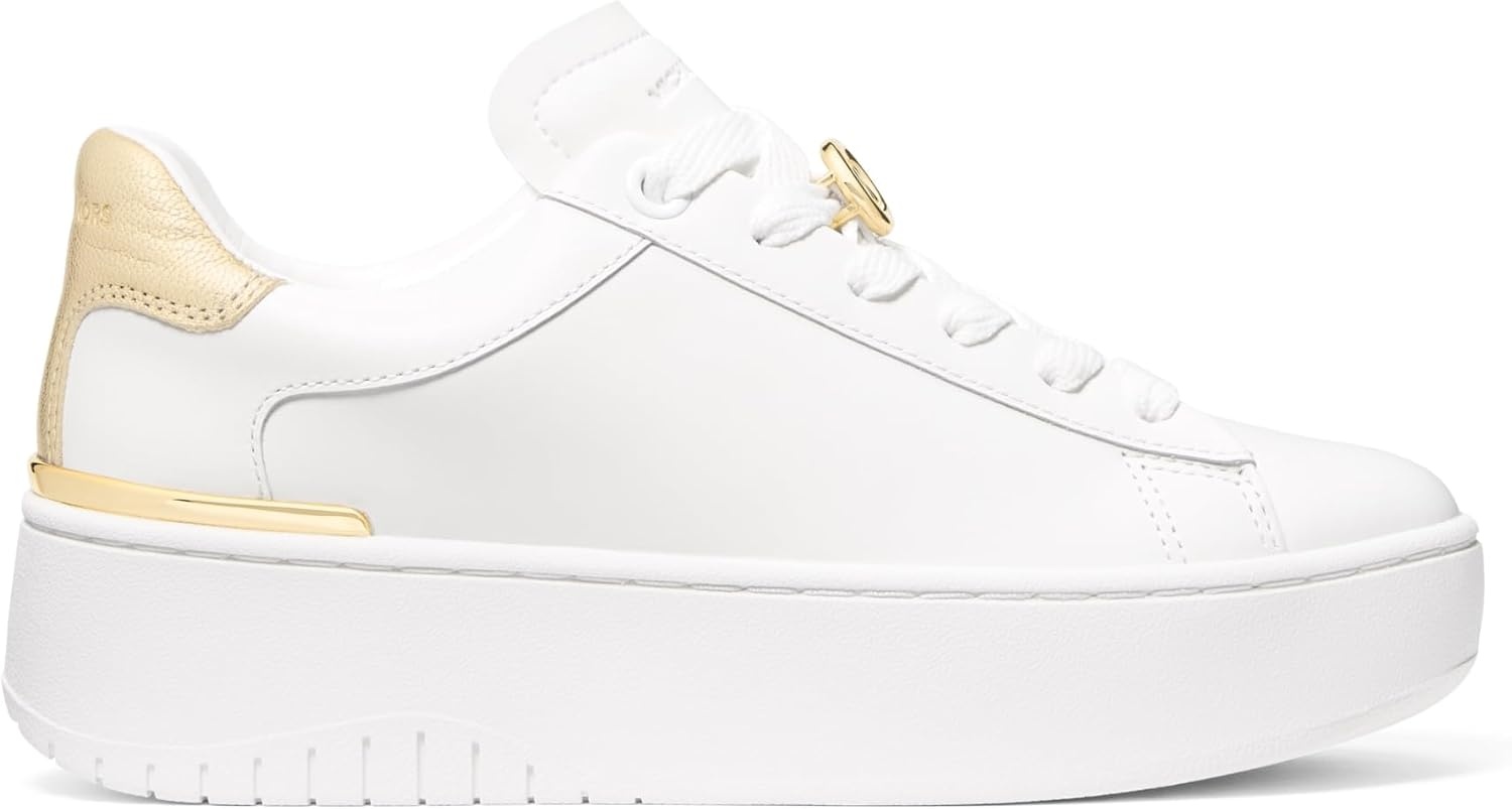 image:imageMichael Kors Womens Dottie Lace Up SneakerPale Gold