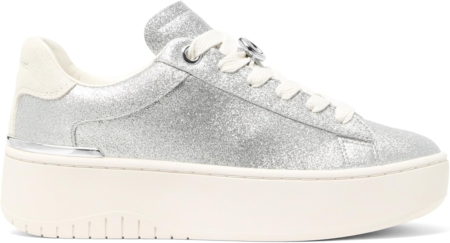 image:imageMichael Kors Womens Dottie Lace Up SneakerSilver