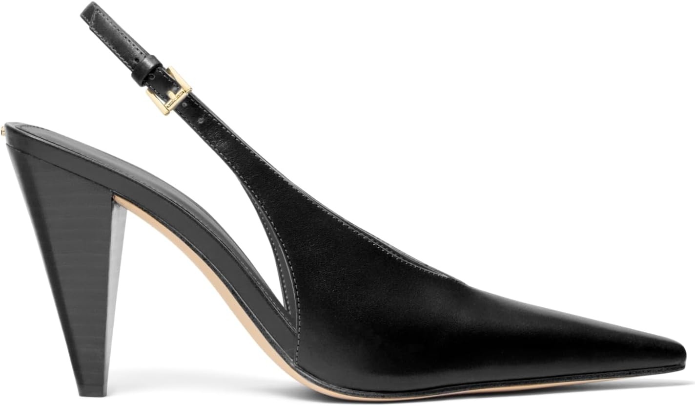 image:imageMichael Kors Womens Electra Sling PumpBlackVachetta Leather