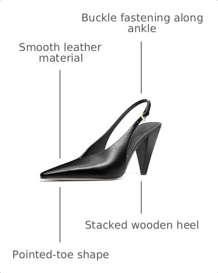 image:imageMichael Kors Womens Electra Sling PumpBlackVachetta Leather