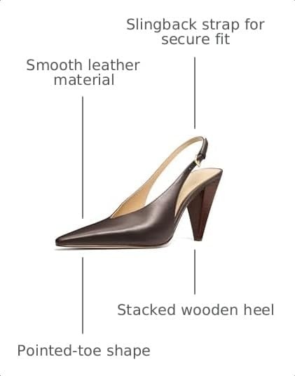 image:imageMichael Kors Womens Electra Sling PumpChocolateVachetta Leather