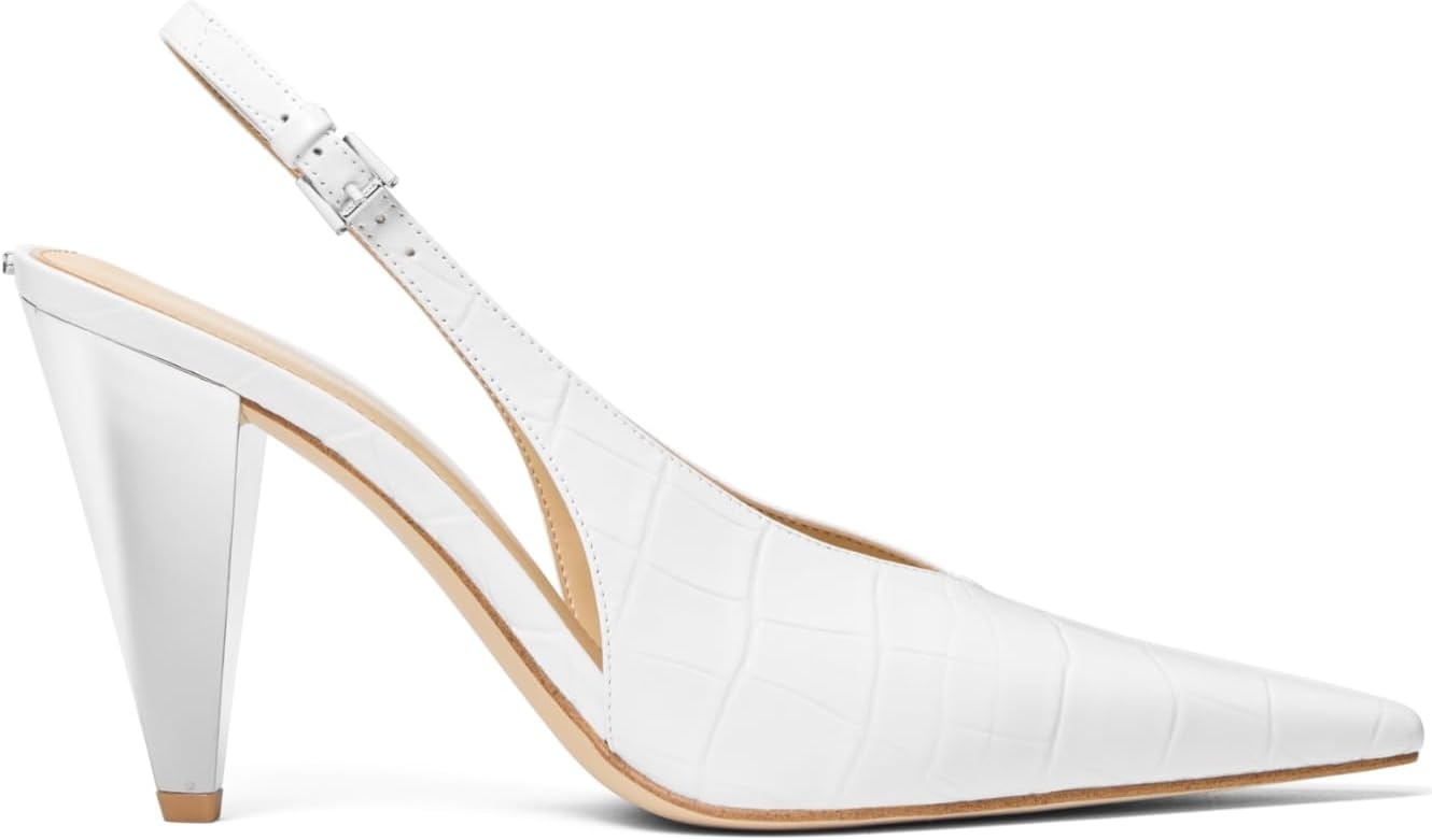 image:imageMichael Kors Womens Electra Sling PumpOptical White