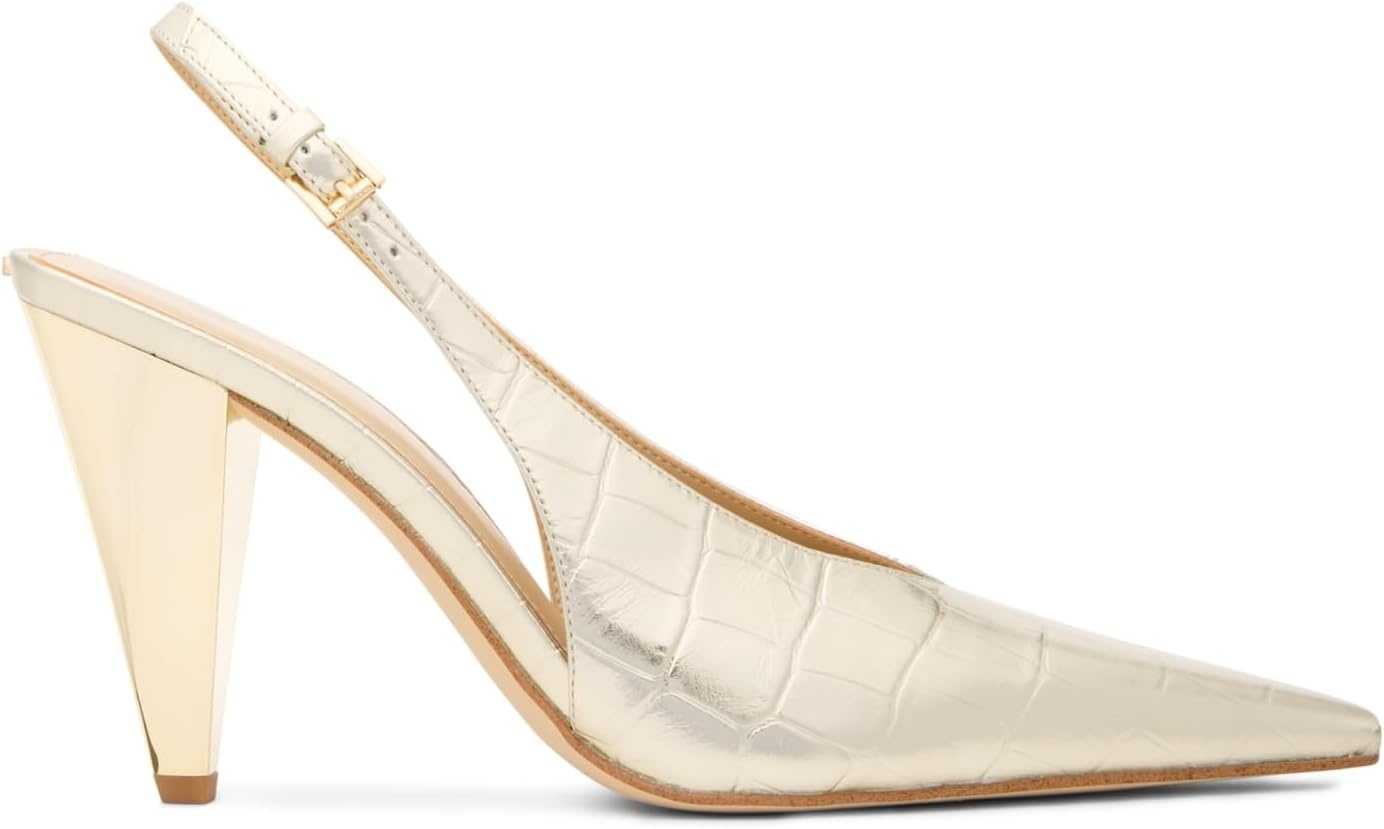 image:imageMichael Kors Womens Electra Sling PumpPale Gold