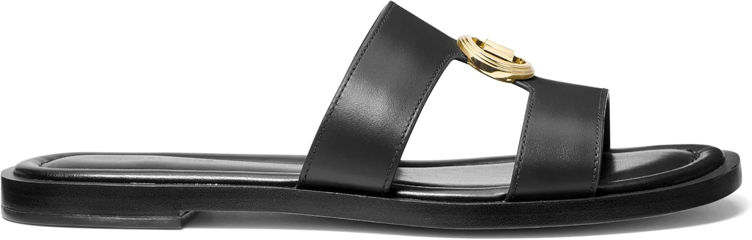 image:imageMichael Kors Womens Erin Flat SandalBlack