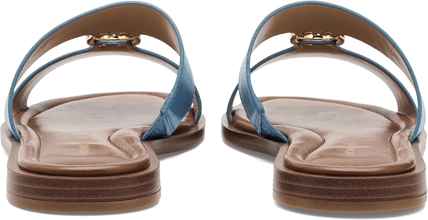 image:imageMichael Kors Womens Erin Flat SandalChambray