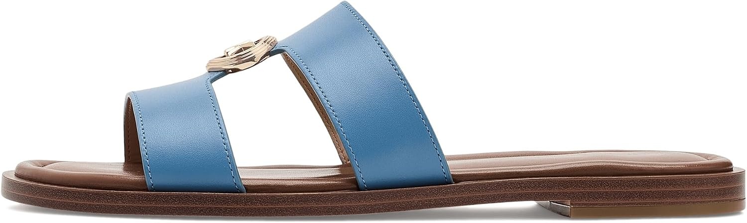image:imageMichael Kors Womens Erin Flat SandalChambray