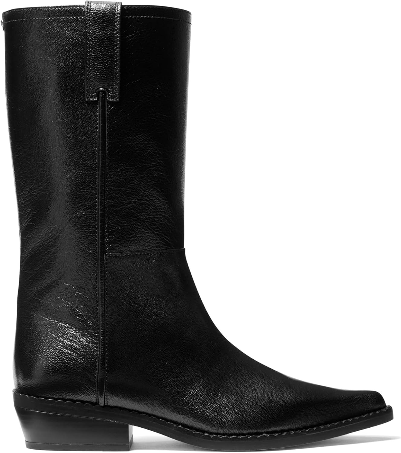image:imageMichael Kors Womens Farren Flat BootLeatherBlack