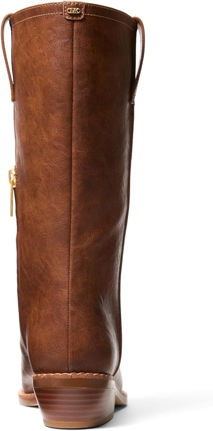 image:imageMichael Kors Womens Farren Flat BootLeatherVintage Tan
