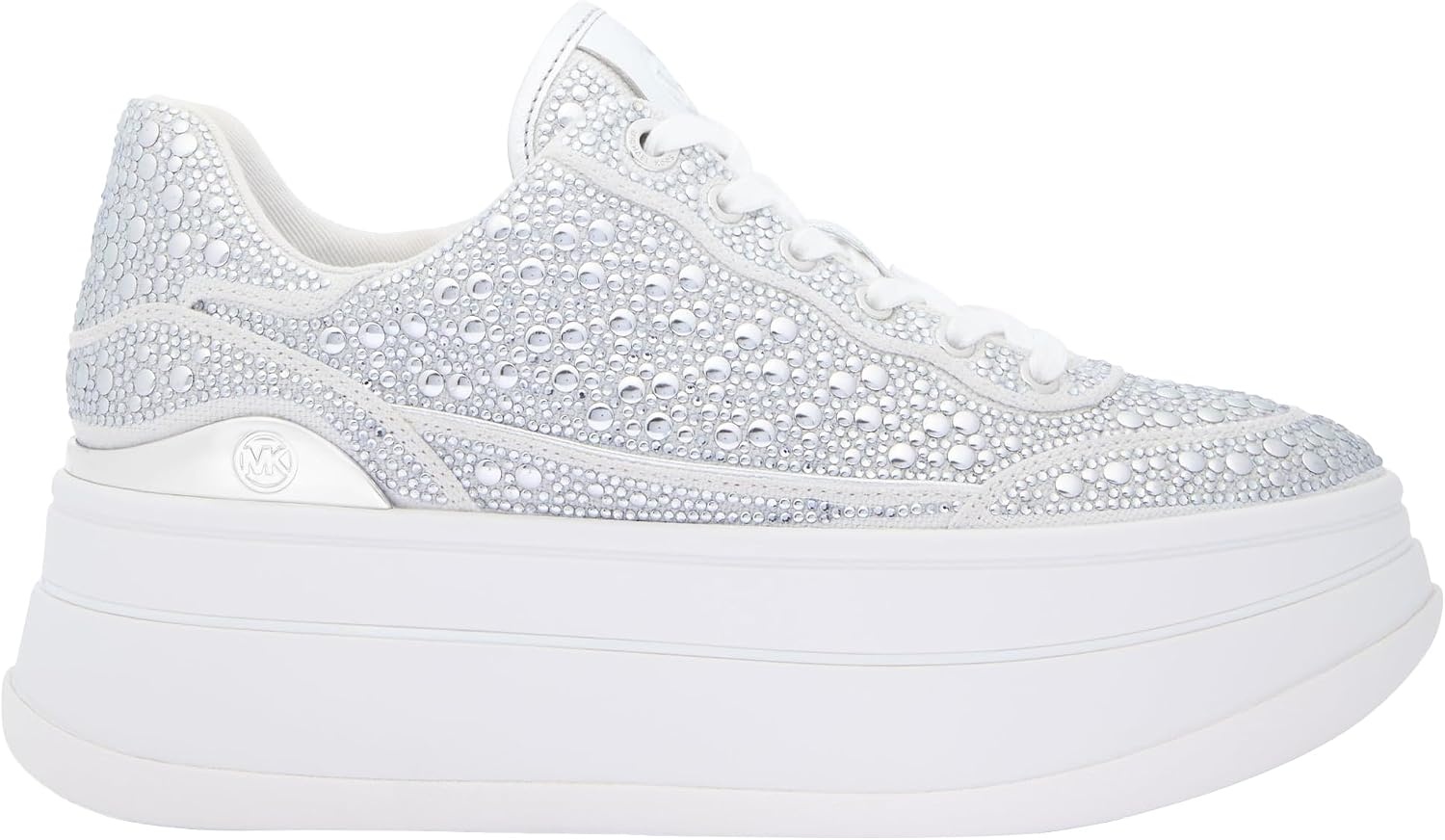 image:imageMichael Kors Womens Hayes Lace Up SneakersLight Slate