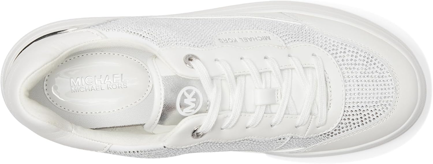image:imageMichael Kors Womens Hayes Lace Up SneakersOptic White1